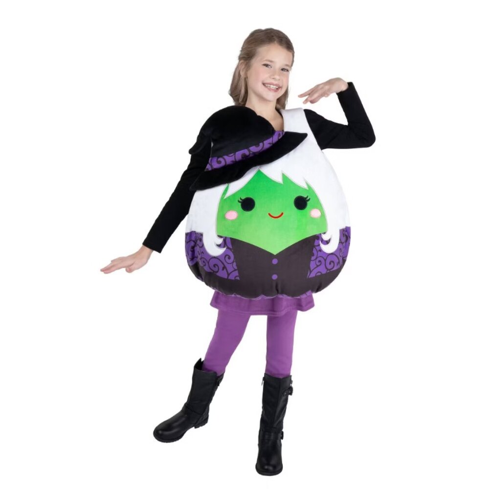 Mariposa The Witch Squishmallows Halloween Costume Plush Kids 6+ Girls
